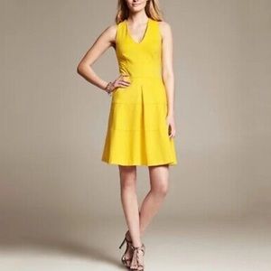 Yellow Banana Republic Dress